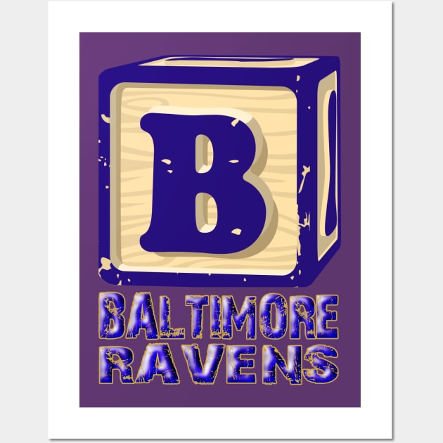 Baltimore Ravens Wall Art by remixer2020